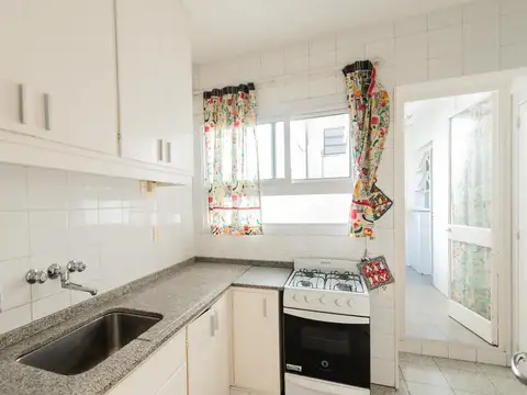Departamento 2 ambientes con 2 baños