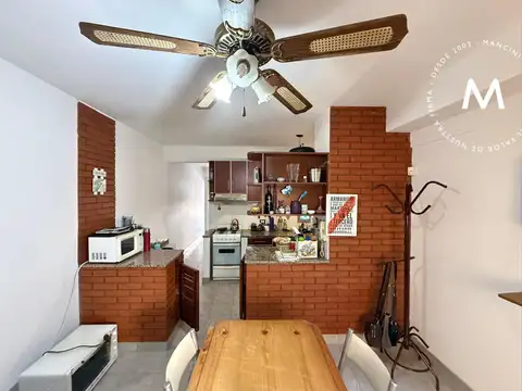 Departamento 2 ambientes con 1 baño