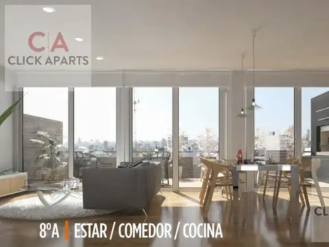 Venta - 4 ambientes con balcón aterrazado - En construcción - Villa Crespo