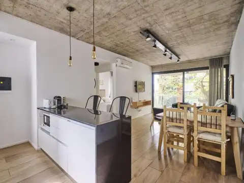Departamento 2 ambientes con 2 baños