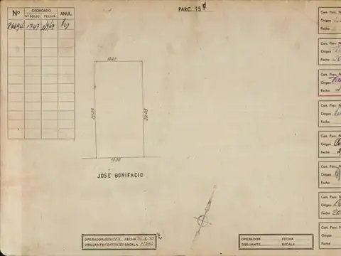 Terreno en Venta en Caballito, USD 530.000