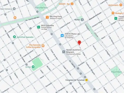 OPPEL | Terreno en Venta | NUÑEZ  Capital Federal |  Cod: 33559