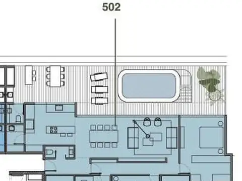 Departamento en Venta de 4 ambientes