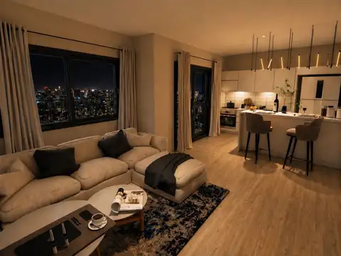 Departamento 2 ambientes con 1 baño