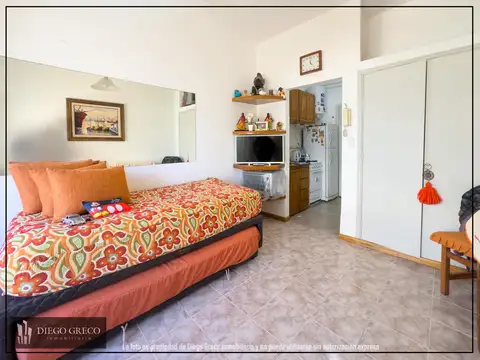 Departamento Monoambiente con 1 baño