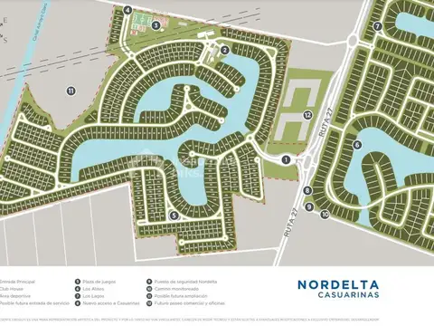 LOTE EN VENTA CON FINANCIACION EN CASUARINAS NORDELTA!