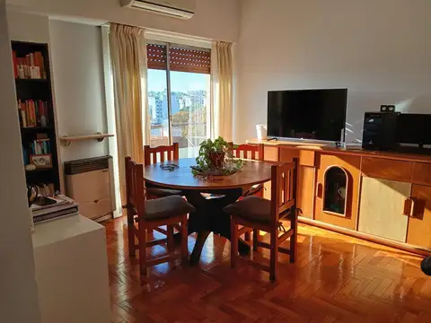 Venta Permuta Departamento en villa crespo dos ambientes con balcon apto credito