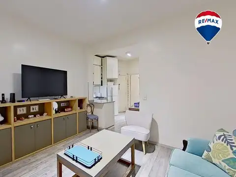 Departamento 2 ambientes con 1 baño