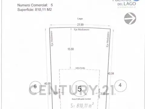 Terreno en Venta de 810,0 m2