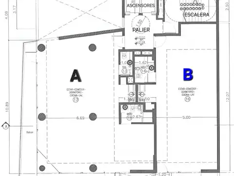 Departamento en Venta de Monoambiente
