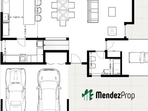 Casa en Venta con 2 cocheras