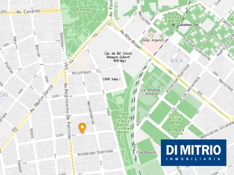 Galpon en Venta 43  mts Fondo