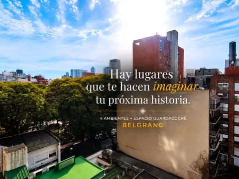 DEPARTAMENTO 4 AMB BALCON APTO CREDITO BELGRANO