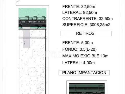Terreno en Venta en La Reja, USD 511.060