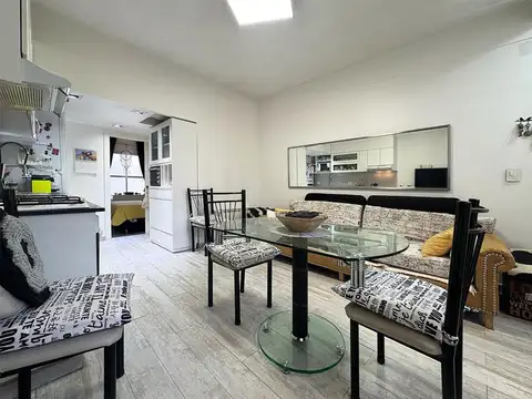 Departamento 2 ambientes con 2 baños