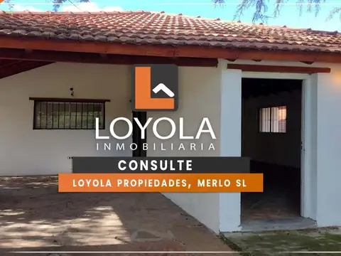 Casa en venta de dos dormitorios en Merlo San Luis