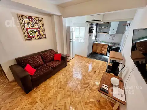 Departamento 2 ambientes amoblado en Congreso en alquiler temporario