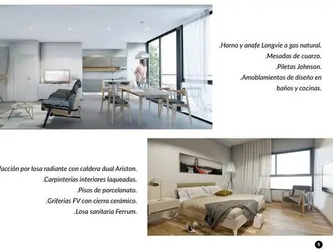Departamento en Venta de 3 ambientes