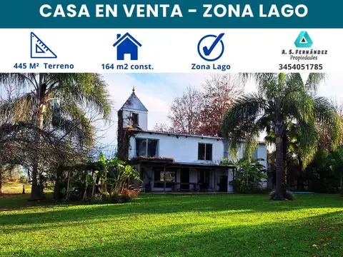 CASA zona LAGO DE SALTO GRANDE