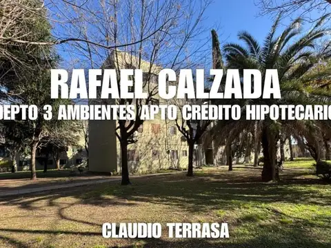 DEPTO TRES AMB EN VENTA EN BARRIO SAN JAVIER R. CALZADA