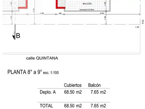 Departamento en Venta de 2 dormitorios