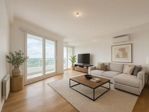 Departamento en barrio Martin con vista franca al rio