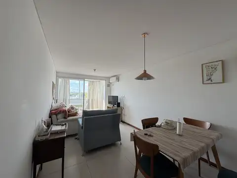 Departamento alquiler rosario un dormitorio amoblado balcon al frente cochera
