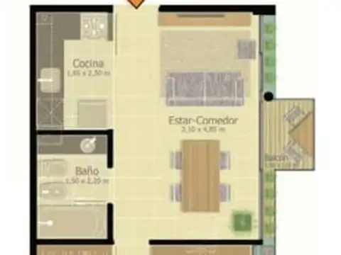 VENTA DEPARTAMENTO 2 AMBIENTES R. ESCALADA LANUS