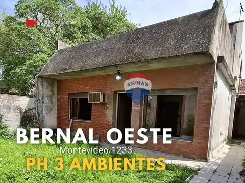 VENTA PH 6 AMBIENTES  MONTEVIDEO 1233 BERNAL OESTE