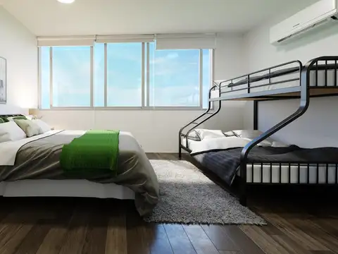 Departamento Monoambiente con 1 baño