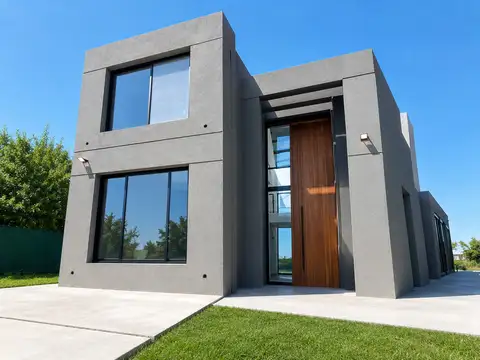 VENTA CASA A YERMINAR DE 6 AMBIENTES CON VISTA A LAGUNA EN EL CANTON, ESCOBAR