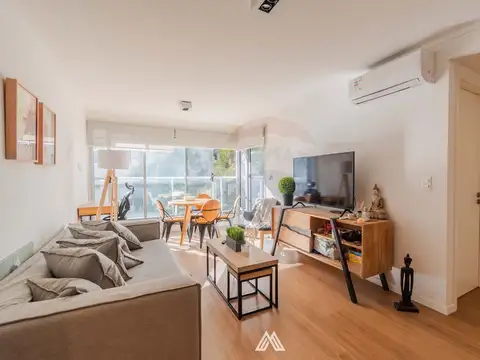 Alquiler 1 dormitorio amueblado con fondo al lago