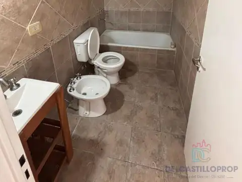 Departamento 2 ambientes con 1 baño