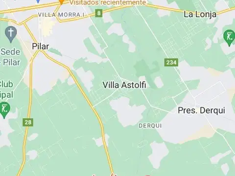 Terreno en Venta en Villa Astolfi, USD 18.000