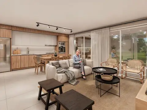 Departamento 3 ambientes con 2 baños