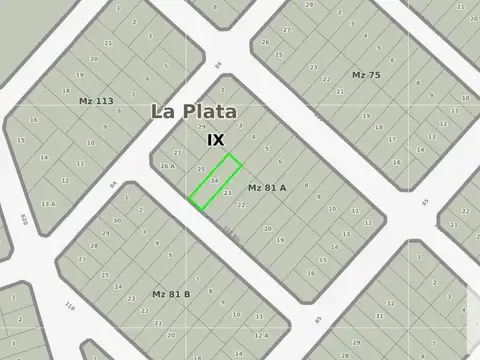 Terreno en Venta en Villa Elvira, USD 40.000