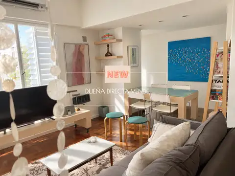 DUEÑA VENDE IMPECABLE 3 AMB - RECICLADO- Puro diseño y funcionalidad