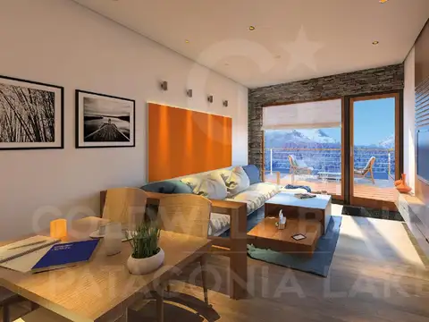 Departamento 2 ambientes con 1 baño