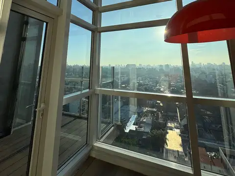 Dúplex diseño vista panorámica piso18 terraza coch