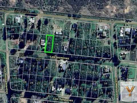 Terreno en Venta 15  mts Frente