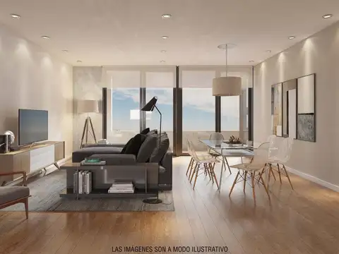 Oficina 3 ambientes con 2 baños