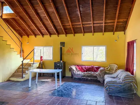 Casa 2 ambientes con 2 baños