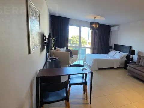 VLH.Alquiler temporal departamento monoambiente con cochera  en Condominios de Bahia Nordelta