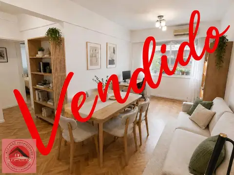 Departamento 2 Ambientes  ° Piso al frente luminoso vesta al pasaje del signo en Venta
