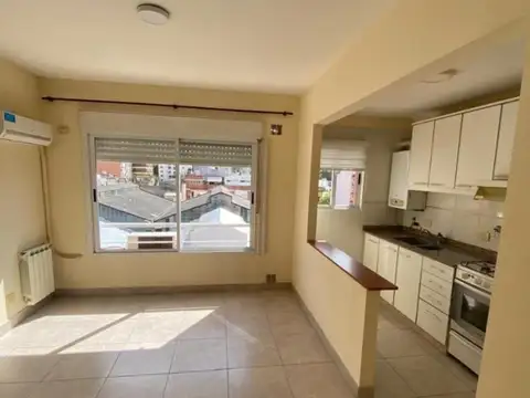 Mono ambiente contrafrente vista abierta