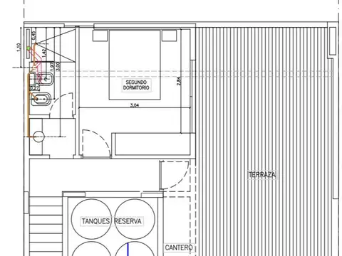 Departamento en Venta de 1 dormitorio