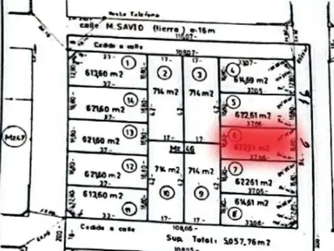 Terreno en Schmidt - B Villa Amalia