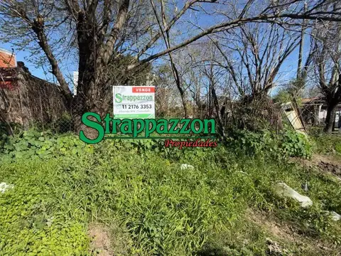 Lote En Venta En Aldo Bonzi. 205 Metros