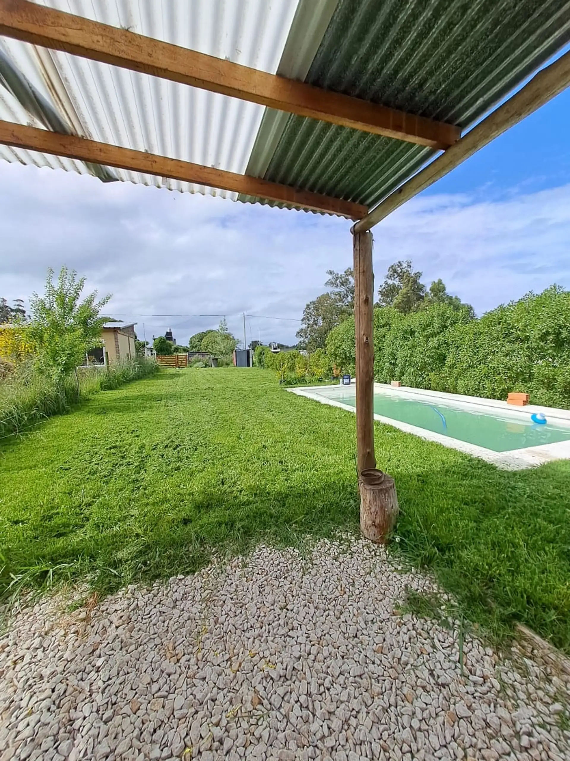 terreno en venta playa los lobos con pileta Y baño