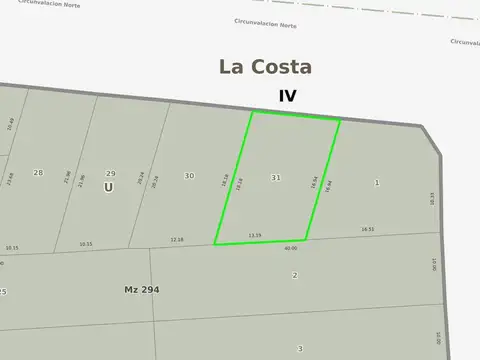 Terreno en Venta de 222,0 m2